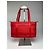 Vintage Courreges Polyester Patent Leather Handbag Red - view 11