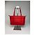 Vintage Courreges Polyester Patent Leather Handbag Red - view 13