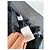Blazer in lana a righe da uomo vintage Courreges M/L grigio - vista 13