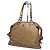 Triomphe Céline Vintage Celine Paris Lederhandtasche braun Kamel