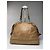 Triomphe Céline Vintage Celine Paris Lederhandtasche braun Kamel - Ansicht 2