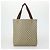GUCCI GG Supreme Tote Bag PVC Nylon 3 Set Beige Black Auth 151624 - view 3