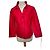 Autre Marque Chiara D'este Seidenjacke Rot