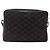 Céline Borsa a spalla Celine C Macadam in suede Blu navy - vista 2