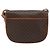 Céline Borsa a Spalla Celine Macadam in Pelle PVC Marrone - vista 2