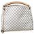 Louis Vuitton Artsy GM Tela Azur Bianco sporco