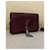 Yves Saint Laurent Sac Saint Laurent Kate Monogram à Frange Bordeaux  - vue 7