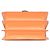 Bulgari Bolsa Bvlgari Serpenti Forever em couro laranja - vista 3