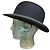 Autre Marque Cappello Bombetta Maison Tirard Nero in Feltro
