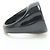 Anello in plastica bicolore Chanel Nero Bianco - vista 5