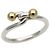 Anello Doppio Occhio Tiffany & Co. in Argento Sterlingo 925 e Oro Giallo 18K D'oro - vista 11