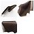 Billetera bi-fold Damier Ebene Louis Vuitton Castaño - vista 10