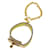 Charm de bolso Hermès Kelly Glove Holder Plata Amarillo  - vista 3