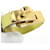 Charm de bolso Hermès Kelly Glove Holder Plata Amarillo  - vista 6