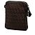 Fendi Brauner Zucchino Canvas Umhängetasche Dunkelbraun - Ansicht 2