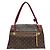 Borsa Olympe Louis Vuitton in pelle bordeaux e marrone Bordò - vista 2