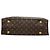 Borsa Olympe Louis Vuitton in pelle bordeaux e marrone Bordò - vista 3