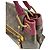 Borsa Olympe Louis Vuitton in pelle bordeaux e marrone Bordò - vista 8