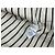 Céline Giacca Rigata in Cotone e Lino Crema Navy Beige - vista 6