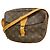 Borsa a Spalla Monogram Jeune Fille MM di Louis Vuitton Marrone