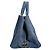 Borsa Tote Canapa Prada in denim blu - vista 4