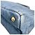 Borsa Tote Canapa Prada in denim blu - vista 8
