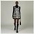 Prada Vestido Mini de Tweed Negro - vista 3