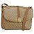 Céline Bolso de Hombro Celine Macadam de Lona Beige