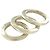 Dodo Pomellato Set di 3 anelli in argento 925 Dodo by Pomellato Nuovi