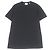 Camiseta de algodón bordada con el logo de Burberry Negro