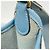 Borsa a Spalla Vespa PM Hermès Blu - vista 7