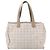 Borsa da viaggio in nylon media della linea Travel di Chanel Beige - vista 2