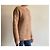 Autre Marque Pull C.T. Plage Camel Mohair Nylon und Waschbär Größe 38 - 40 Beige - Ansicht 4