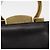 Borsa a mano Gancini in pelle nera e oro Salvatore Ferragamo Auth 159266V Nero D'oro - vista 4