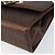 Borsa a Spalla Gancini in Pelle Bronzo Oro Auth 157128 di Salvatore Ferragamo - vista 10