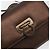 Borsa a Spalla Gancini in Pelle Bronzo Oro Auth 157128 di Salvatore Ferragamo - vista 14