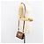 Borsa a Spalla Gancini in Pelle Bronzo Oro Auth 157128 di Salvatore Ferragamo - vista 21