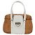 Borsa a Mano Gancini Salvatore Ferragamo Rattan Beige Argento Auth 159168V - vista 2