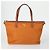 Tote PRADA Tasche Nylon Leder Canvas 4 Set Orange Beige Khaki Braun Authentisch ti3540 - Ansicht 2