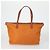 Tote PRADA Tasche Nylon Leder Canvas 4 Set Orange Beige Khaki Braun Authentisch ti3540 - Ansicht 3