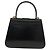 Céline Borsa a mano CELINE Circle in pelle 2 in 1 nera e oro Auth 160805V Nero D'oro - vista 3