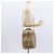 Céline Bolso de Hombro Celine C Sulky PVC Beige Oro Auth 158480 Dorado - vista 24