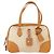 PRADA Boston Tasche aus Canvas Beige Silber Authentisch ep12540 - Ansicht 2