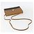 Borsa a spalla in tela a nido d'ape PVC nera e oro Christian Dior Auth ar13897 Nero D'oro - vista 7