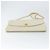 BALLY Bolsa de Ombro de Couro Matelassada com Corrente Branco Ouro Auth 157424 Dourado - vista 9