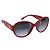 Gafas de sol CHANEL de plástico Rojo CC Auth BA9167 Roja