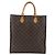 LOUIS VUITTON Borsa Sac Plat Monogram M51140 LV Auth 158345 Monogramma - vista 13