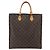 LOUIS VUITTON Borsa Sac Plat Monogram M51140 LV Auth 158345 Monogramma - vista 2