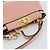 Borsa a mano FENDI Micro Peek A Boo in pelle 2 in 1 rosa oro Auth 155322 - vista 6