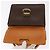 Céline Borsa a mano in tela Macadam CELINE in pelle PVC marrone oro Auth bs31809 D'oro - vista 16